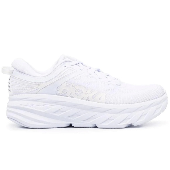 Hoka Other - NWT Hoka Bondi 7 All White Hoka One One